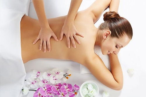 Back facial treatment at EXHALE SPA Toronto