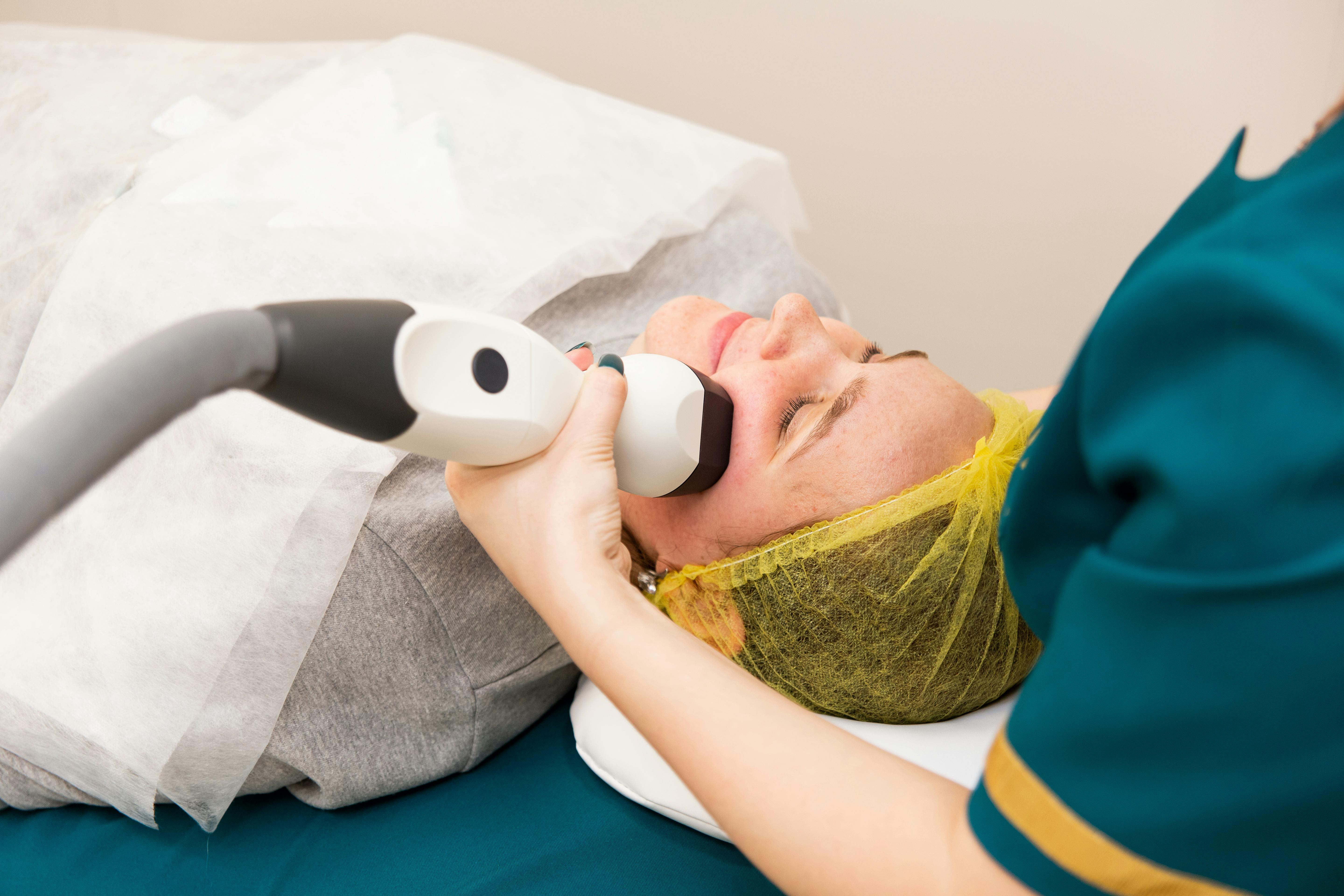 Professional microneedling treatment at EXHALE SPA Toronto Airport